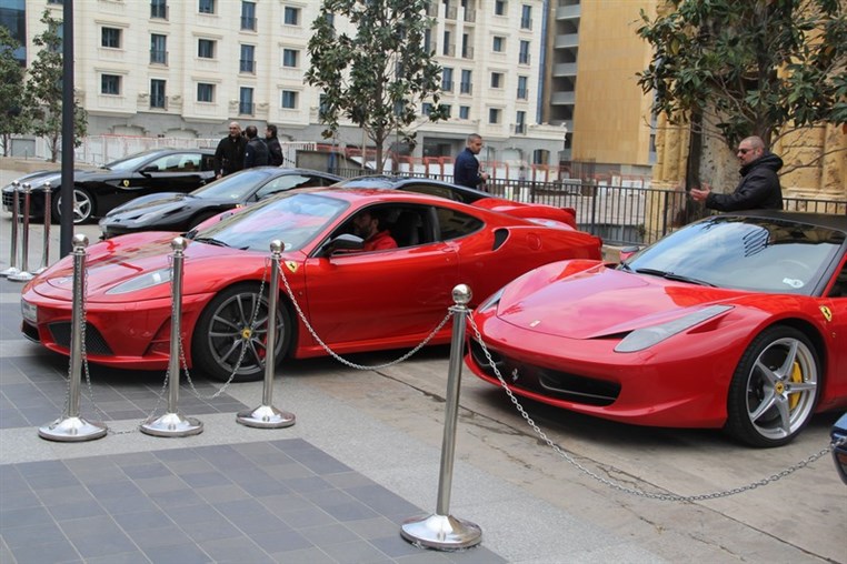 Ferrari Car Show at Beirut Souks